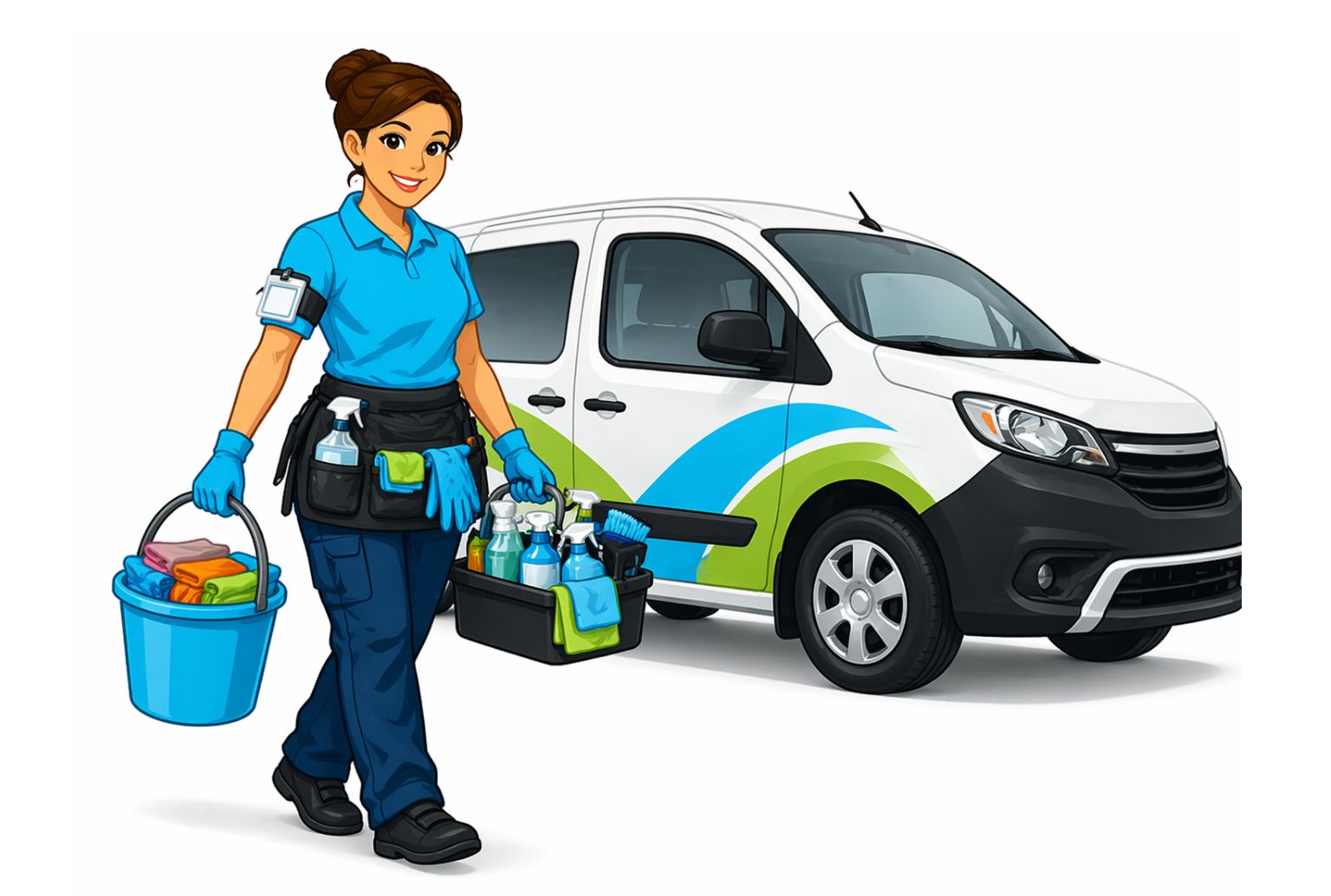 ab-exits-cleaning-car-with-cleaning-supplies